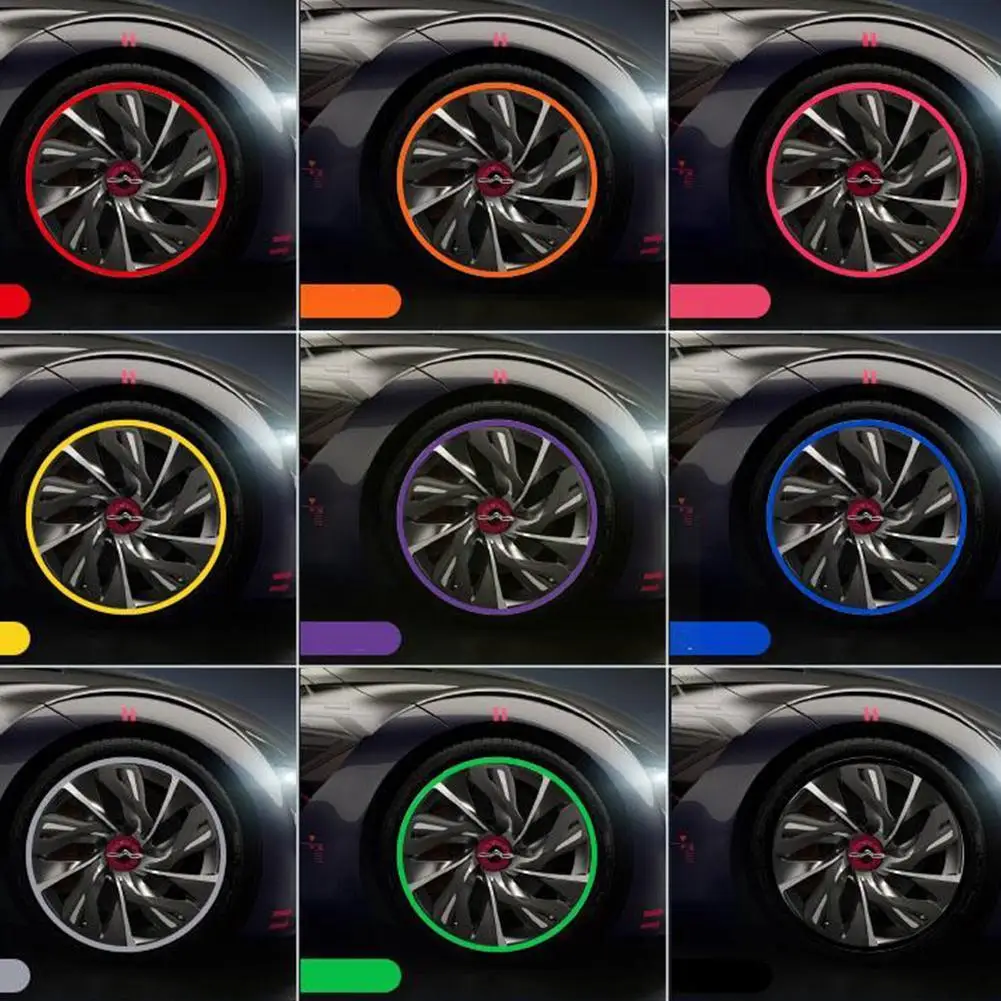 8 м ступицы автомобильного колеса отделка декоративные противоскользящая полоса