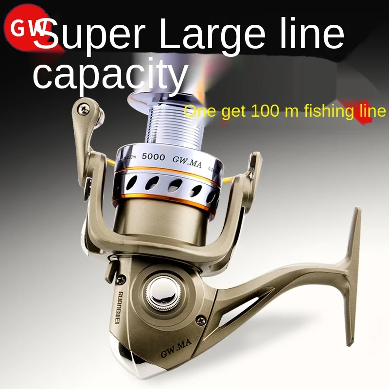 

Катушка для спиннинга, металлическая, телескопическая