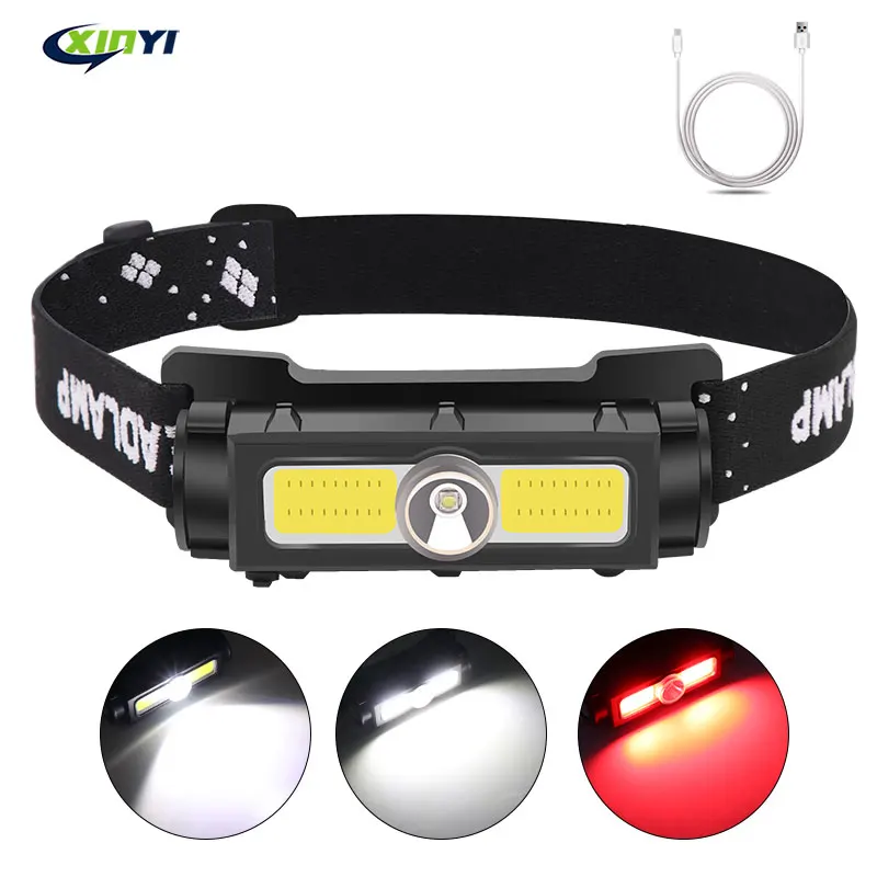 Новое поступление светодиодный налобный фонарь водонепроницаемый Головной