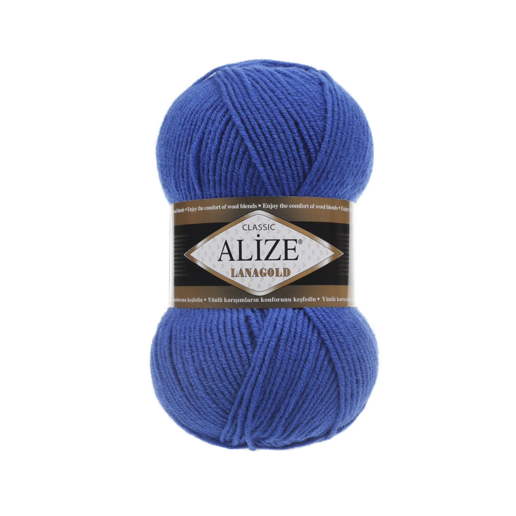 Yarn (thread) for knitting Alize (ALISE) lanagold (lanagold) 5 PCs. (5*100 grams.) | Дом и сад