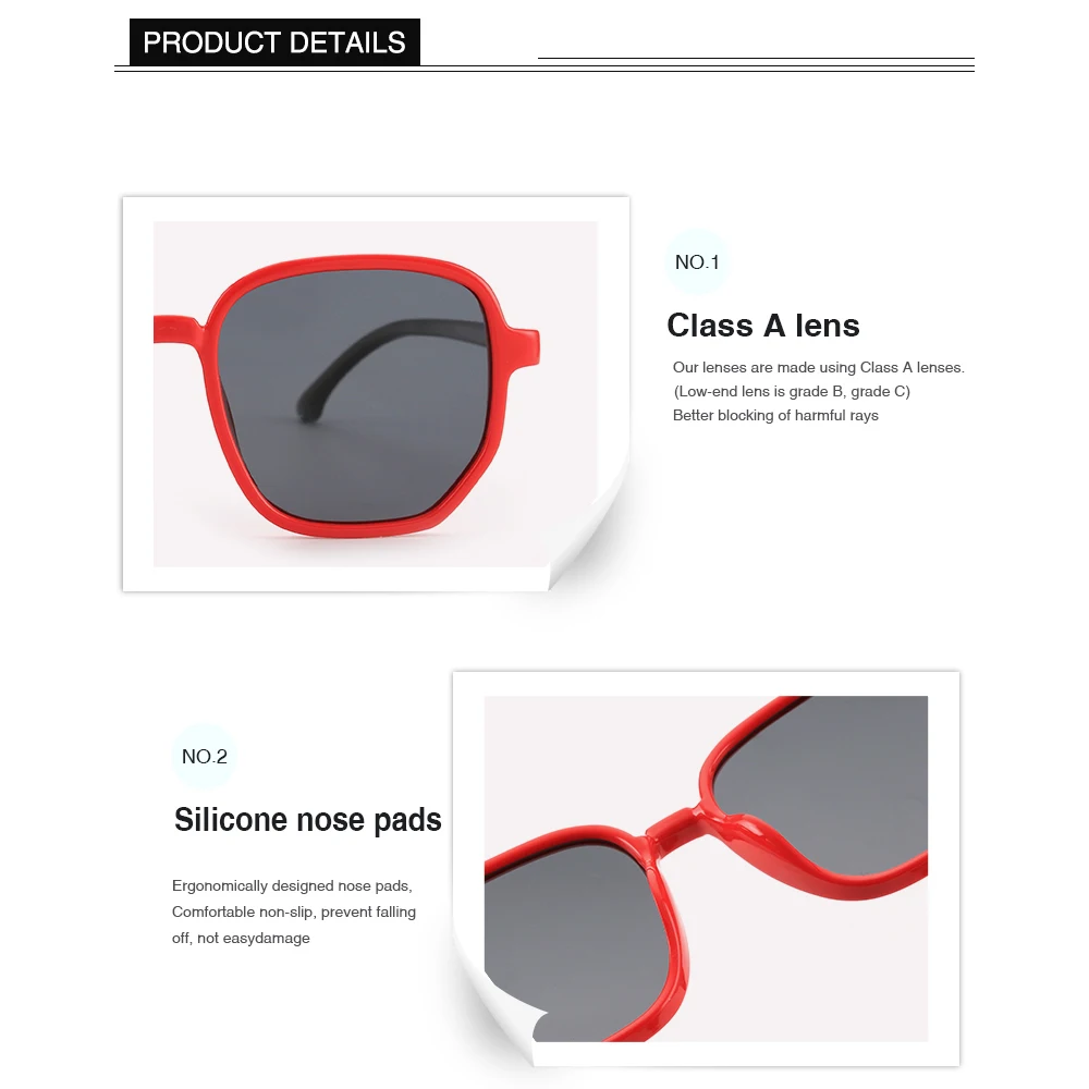 

Classic Sunglasses for Kids and Babies Boy Girl Cute Children's Sun Glasses Polarized UV400 Protection Vintage Eyewear Oculos