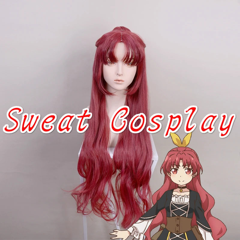 Высокое качество Watashi Nōryoku wa Heikinchi de tte Itta yo ne! Reina парик 100 см длинные красные