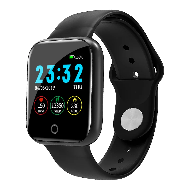 Wearpai I5 фитнес-трекер Смарт-часы погоды, водонепроницаемый мониторинг сердечного ритма, фитнес-часы для мужчин и женщин