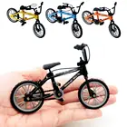 Мини-велосипед на палец из металлического сплава, горный велосипед, гоночная игрушка, Коллекционная модель велосипеда на палец для детей, рождественский подарок