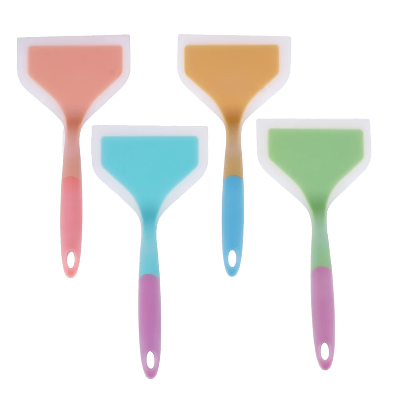 Силиконовая лопатка 12*26 см скребок для кухни яиц из говядины мяса широкая пиццы