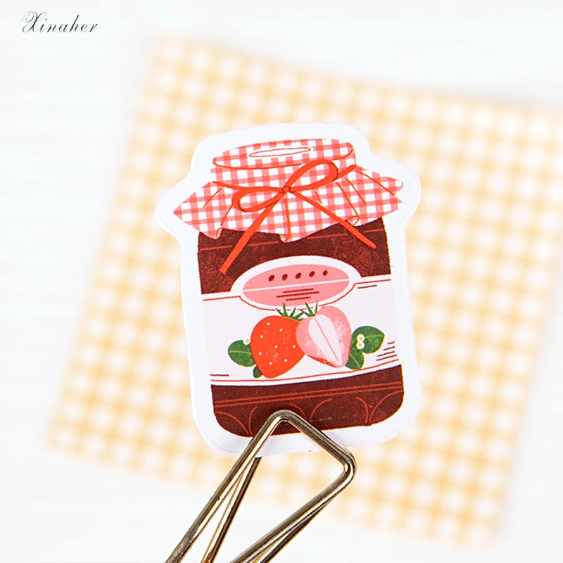 46 шт./кор. миниатюрная декоративная бумажная наклейка серии Вкусный