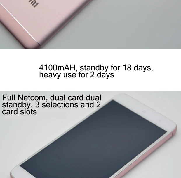 

Redmi 4X 4A Full Netcom Five-inch Small Screen Smart Student Elderly Work Mobile Phone 90new Used