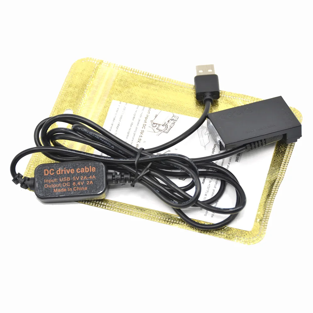 Зарядное устройство с usb кабелем для подзарядки и внешним аккумулятором Canon EOS 100D