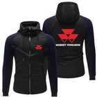 Новинка 2021, мужская куртка MASSEY FERGUSON с капюшоном на молнии с логотипом на заказ, повседневные гоночные костюмы, мужская спортивная одежда, распродажа