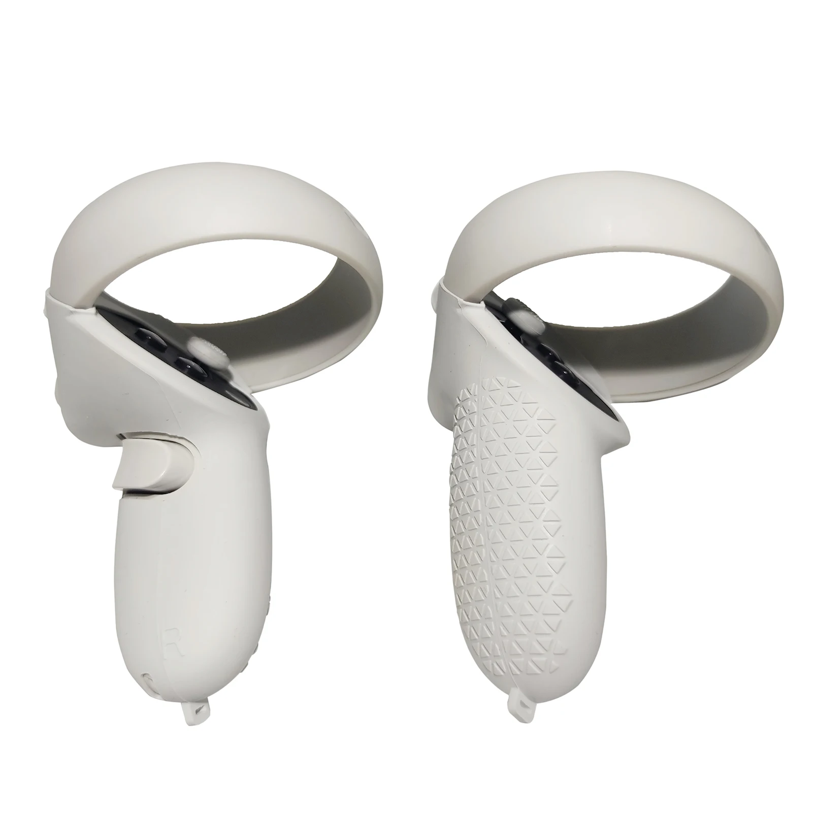 

Защитный чехол для сенсорного контроллера для Oculus Quest 2, аксессуары для VR, силиконовый защитный чехол для кв. 2