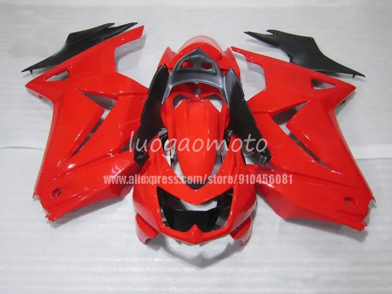 

Обтекатели для красный черный ниндзя 250R 2008 2009 2010 2011 2012 2013 2014 Ninja250R 08 0910, 11, 12, 13, 14, обтекатель комплект bodrwork