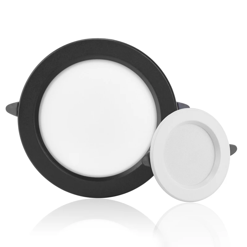 Светодиодный светильник 5 Вт 9 12 18 Круглый встраиваемый 220 В 230 240 светодиодный