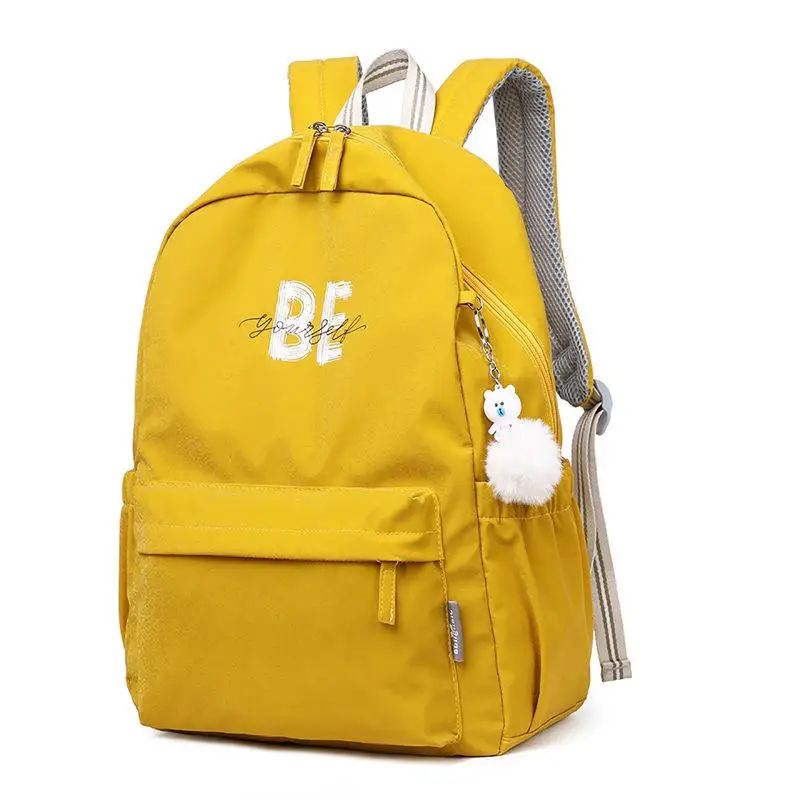 Рюкзак для девочек подростков модная уличная школьная сумка винтажный дорожный