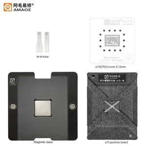 Sunshine  G-Lon совместная разработка средней платы BGA трафарет для реболлинга растений Оловянная платформа + паяльная паста для обслуживания iPhone X XS MAX