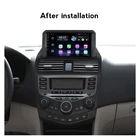 USB GPS головное устройство 2 ГБ 32 ГБ аудио плеер для Honda Accord 7 Diesel 2003 2004 2005 2006 2007 Android 11 автомобильное радио дисплей Carplay