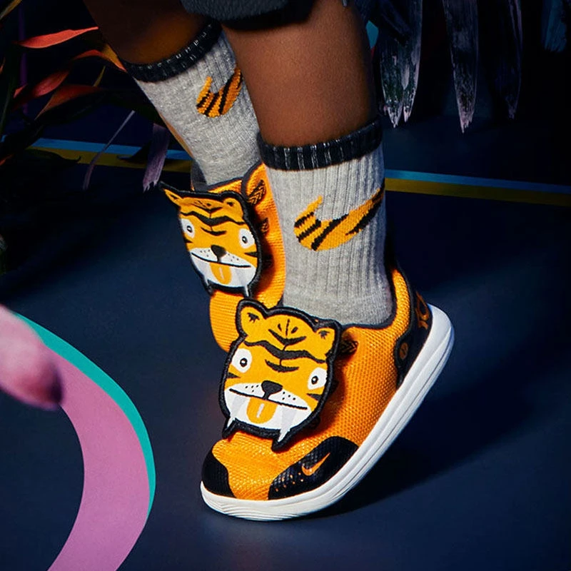 Оригинальное новое поступление NIKE KD11 LB (TD) Детская обувь Детские кроссовки | Спорт