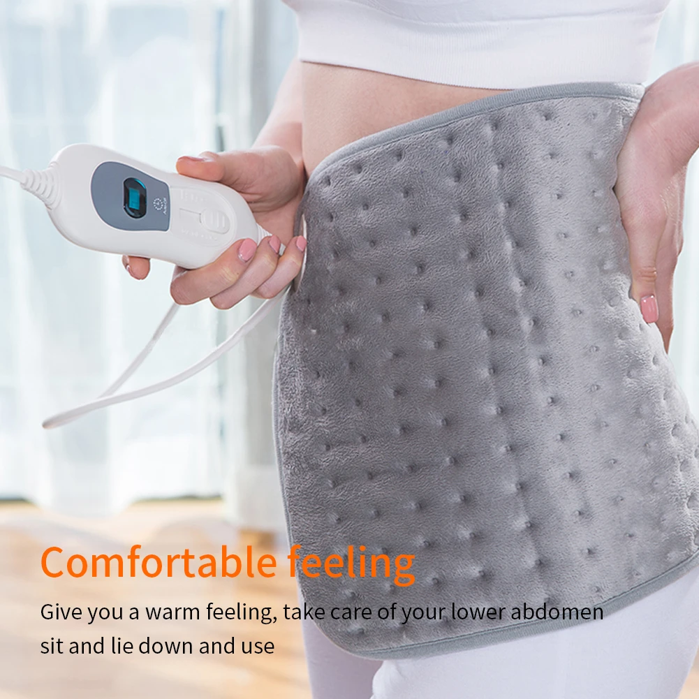 Heating Pad for Back Pain and Cramps Relief with Fast-Heating 4 Temperature Settings Moist Heat Therapy Option Auto-Off 30x40cm | Дом и сад
