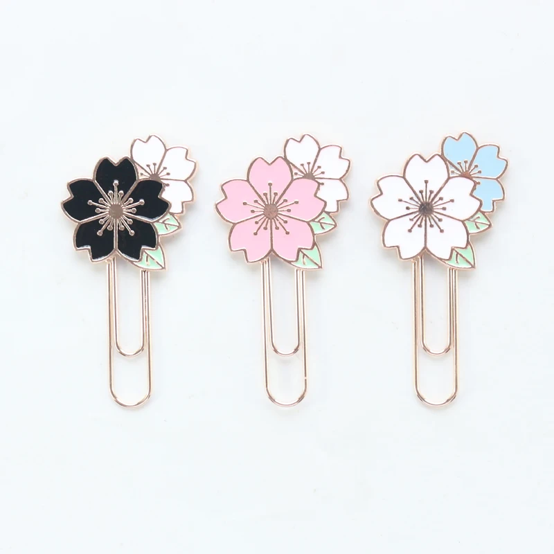 Domikee милые Креативные металлические цветочные офисные и школьные декоративные
