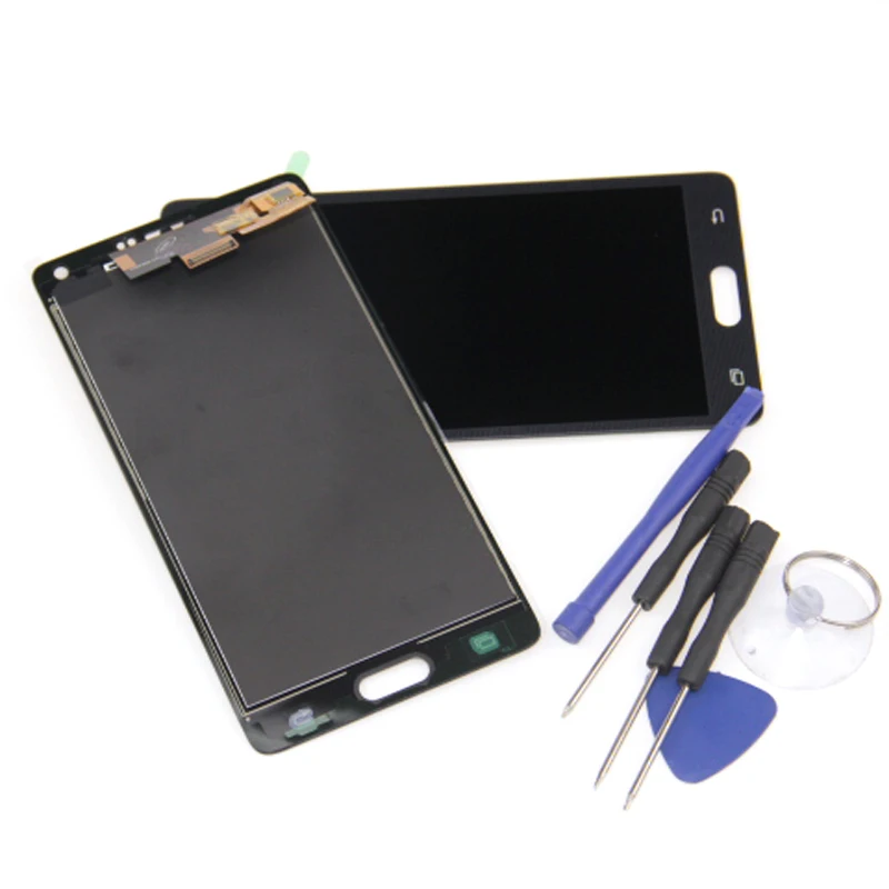 Супер AMOLED LCDs для Samsung Galaxy Note 4 Note4 N910 N910C N910A N910F ЖК-дисплей сенсорный экран