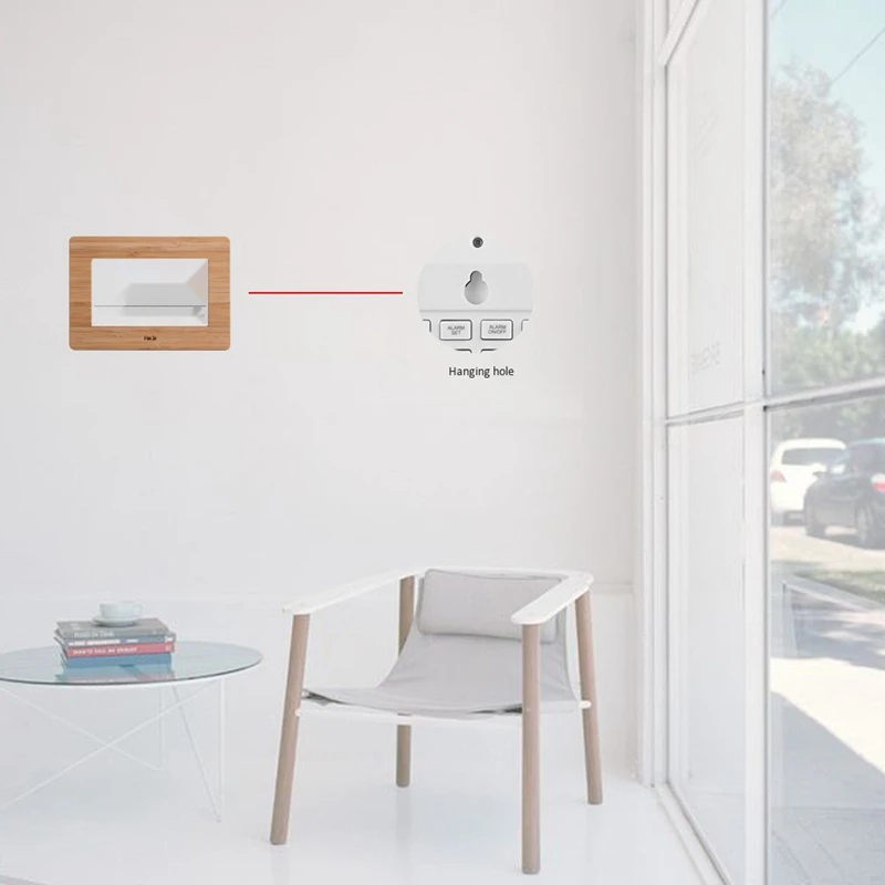 Цифровые настенные часы ЖК дисплей с большим количеством времени температура