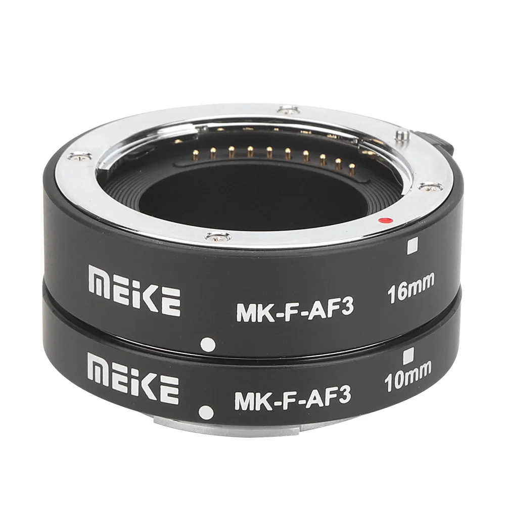 Meike MK-F-AF3 металлическое Удлинительное макрокольцо для автоматического ЖК-дисплея