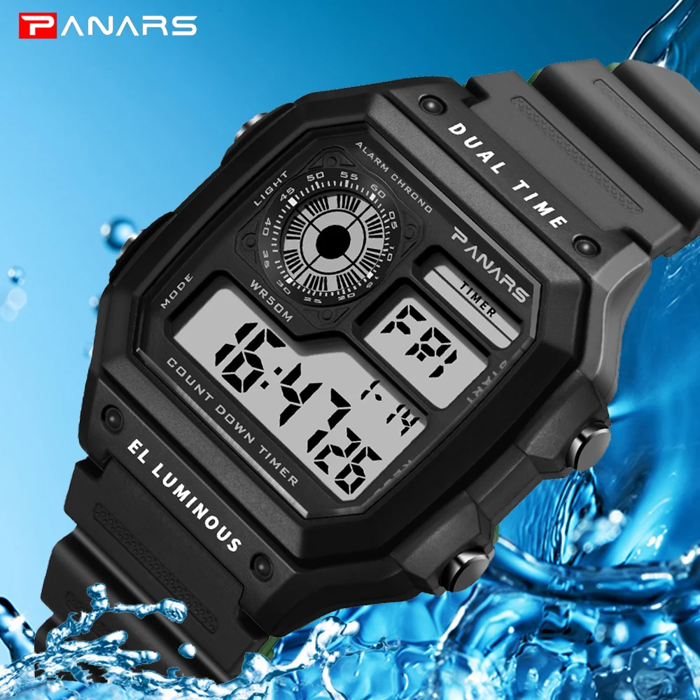 

Sports Watch Men Famous LED Digital Watches Male Clocks Men's Watch Relojes Deportivos Herren Uhren Reloj Hombre Montre Homme
