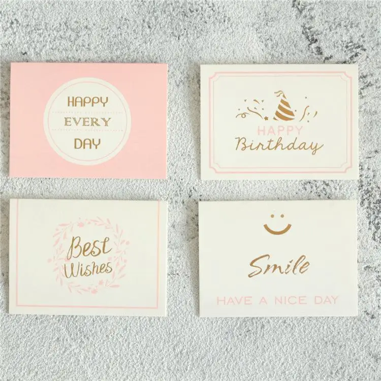 20pcs Small Name Stamping Anniversary Graduation Wedding Elegant Party Invitation Paper Greeting Card | Дом и сад