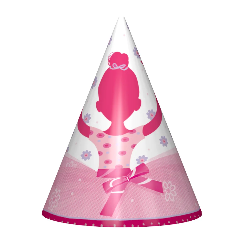 Танцующая девочка товары вечерние одноразовая посуда розовая фотофольга шары