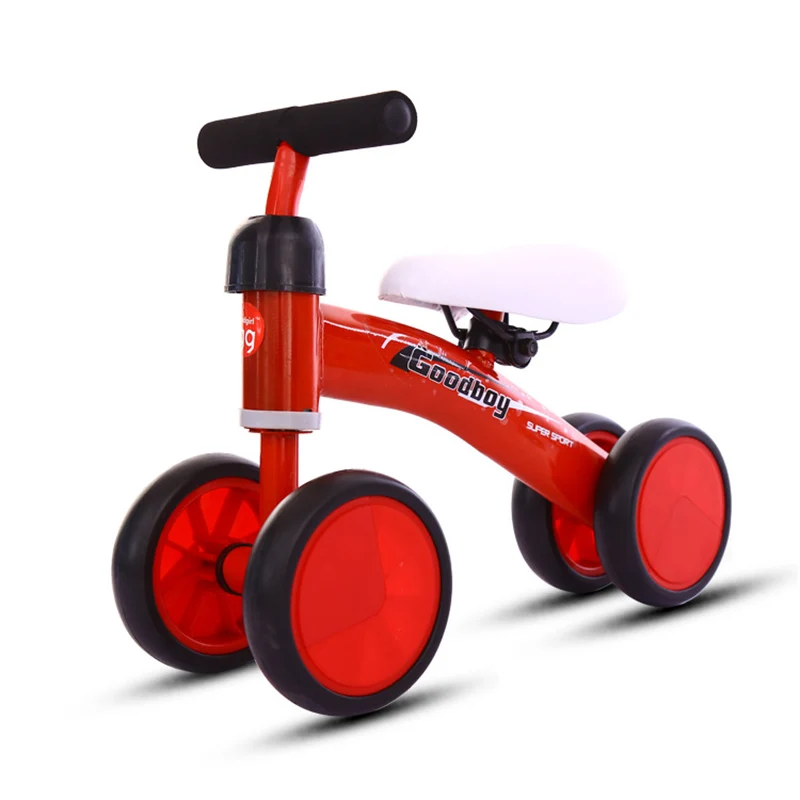 Детский игровой четырехколесный балансировочный автомобиль без педалей