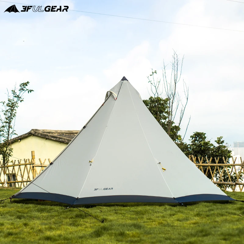 3F UL Gear большая космическая Пирамида типи палатка для 4 6 человек