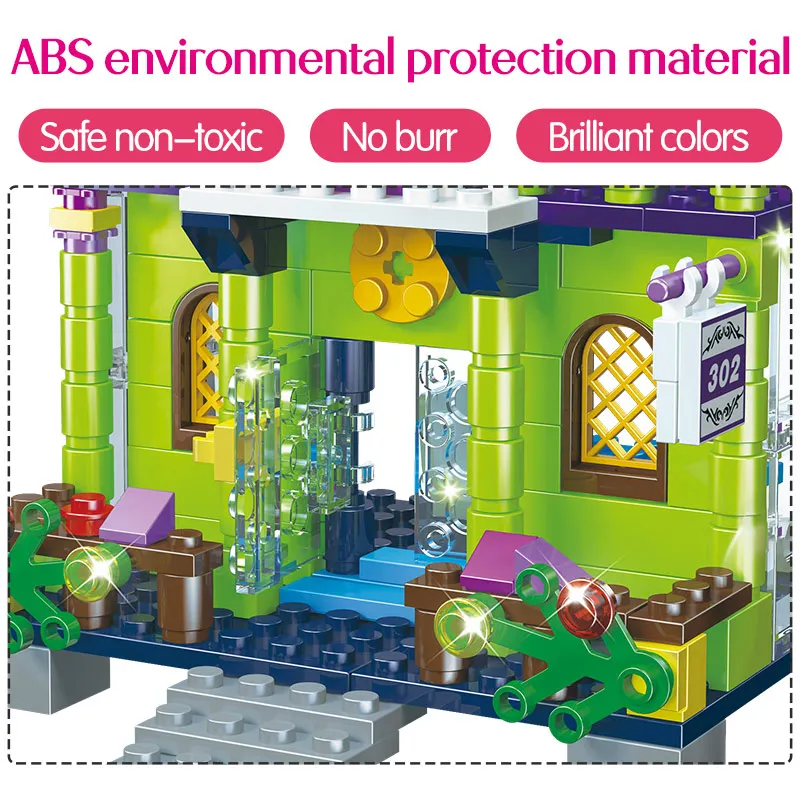 460 шт. Детский конструктор Звездный концерт|Блочные конструкторы| |