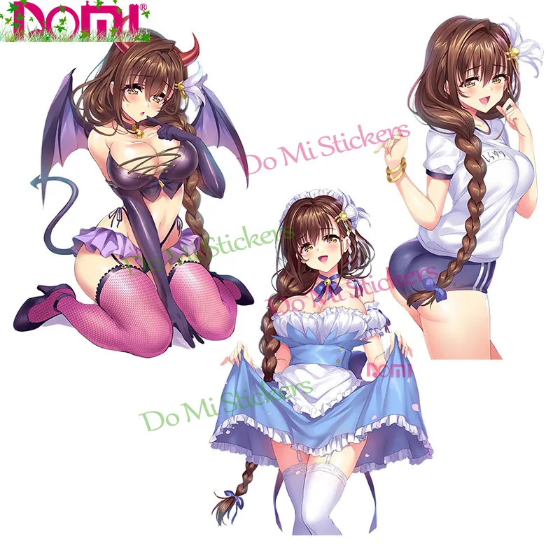 

Sexy Girl Mizugi Kanojo Anime Decal Motocross Racing Laptop Helmet Trunk Wall Vinyl Car Sticker Die-Cut Waterproof PVC
