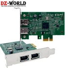 Новая оригинальная плата расширения PCIe To 1394, низкопрофильная для настольного компьютера 01AJ808