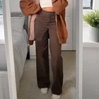Джинсы в стиле 90-х в стиле Харадзюку Y2K с высокой талией и широкими штанинами, классические брюки в складку для девочек, весна-осень 2021