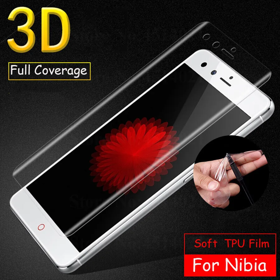 3D изогнутая мягкая TPU крышка для телефона которая полностью закрывает переднюю