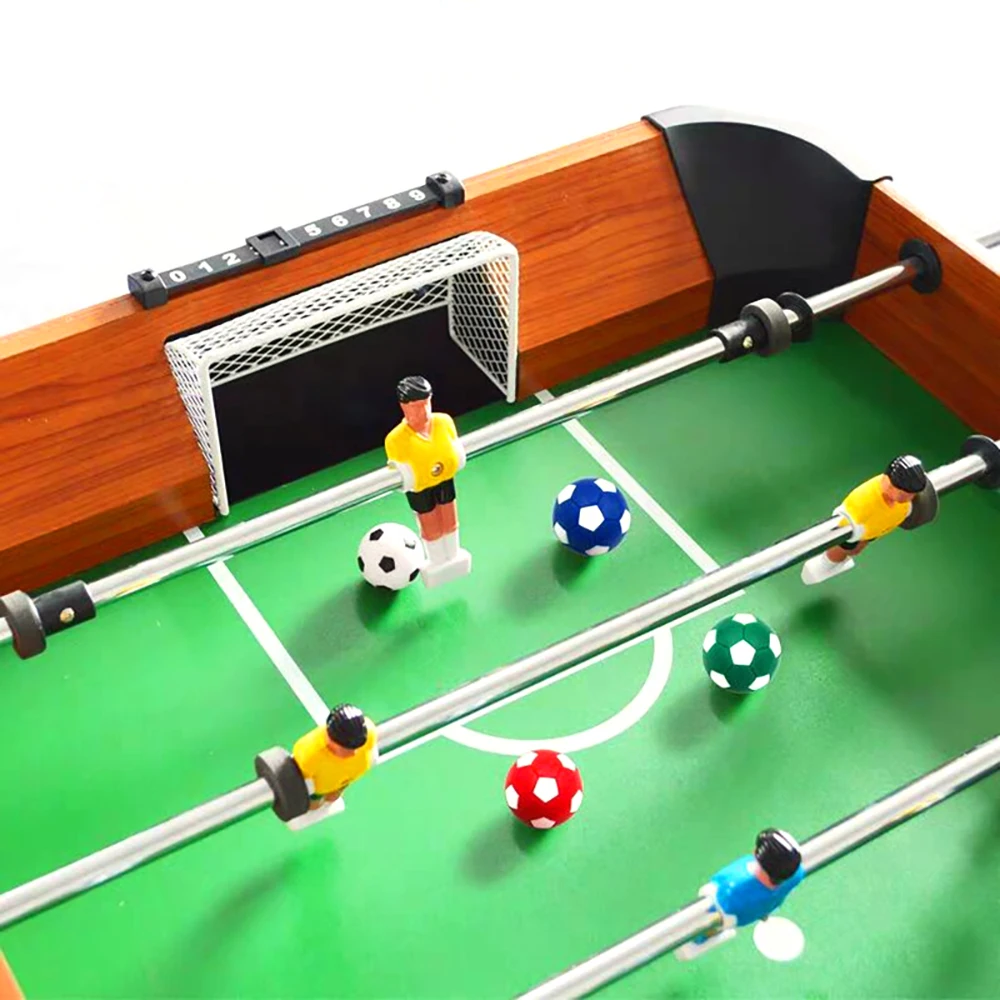 

Indoor Games Table Top Sports Mini Kids Toy Gifts Round For Home Ball wooden indoor table Eco-friendly Replacement Table Soccer