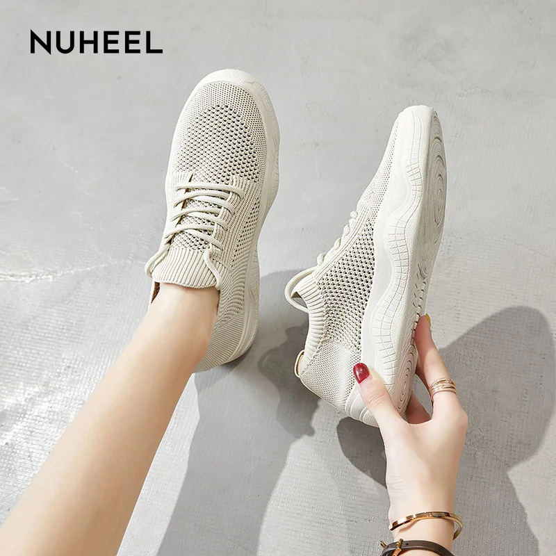 NUHELL/Женская обувь Сезон лето Новинка Корейские Повседневные Дышащие