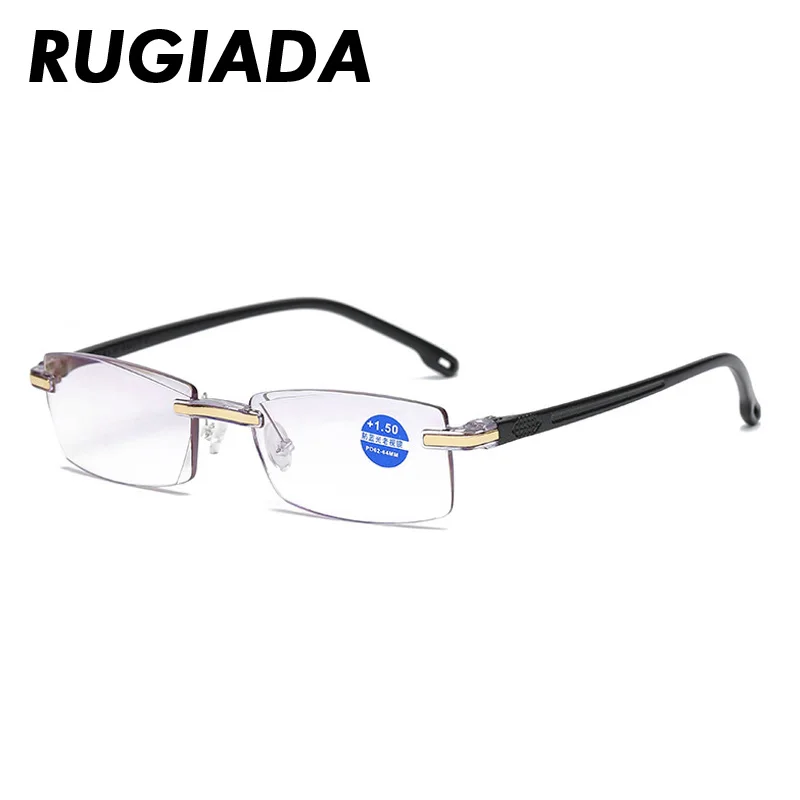 RUGIADA старинные очки для чтения женщин и мужчин сплав Рецептурные прямоугольные