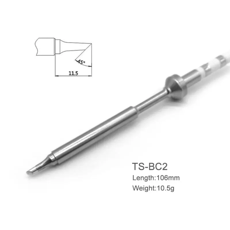 Quicko TS100 Soldering Iron tips Lead Free Replacement Various models of Tip Electric K KU I D24 BC2 C4 |