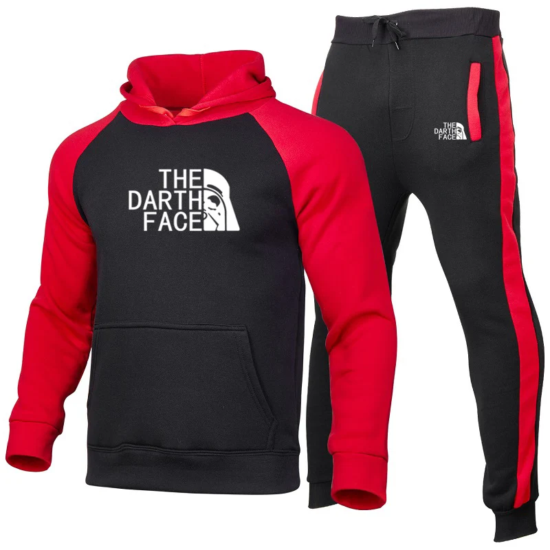

Conjunto de chaqueta con capucha casual para hombre Conjunto de chaqueta con capucha y pantalÃ³n de ropa deportiva cÃ¡lida
