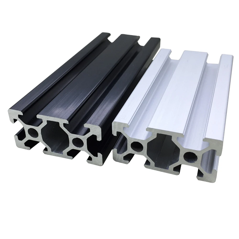 

2040 Series Aluminum Profile, 1Piece 2 Pieces 20x40 T Slot 6mm CNC European Standard Rail Aluminum Extrusion Profile Free cut