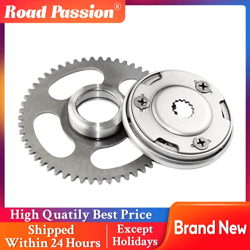 Road Passion Motorcycle Starter Clutch Gear Assy Roller Bearing Gear For Yamaha Breeze 125 1991-2004 Grizzly 125 YFM125