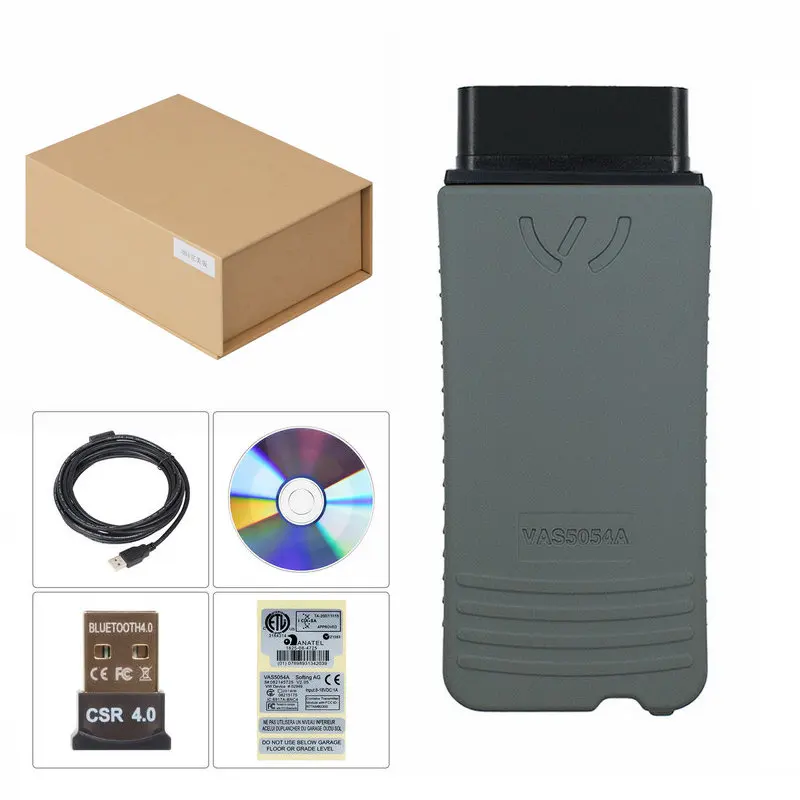 oki чип VAS 5054A диагностический сканер USB/Bluetooth UDS VAS5054 ODIS V5.13 vas5054a и сканер считывания кода