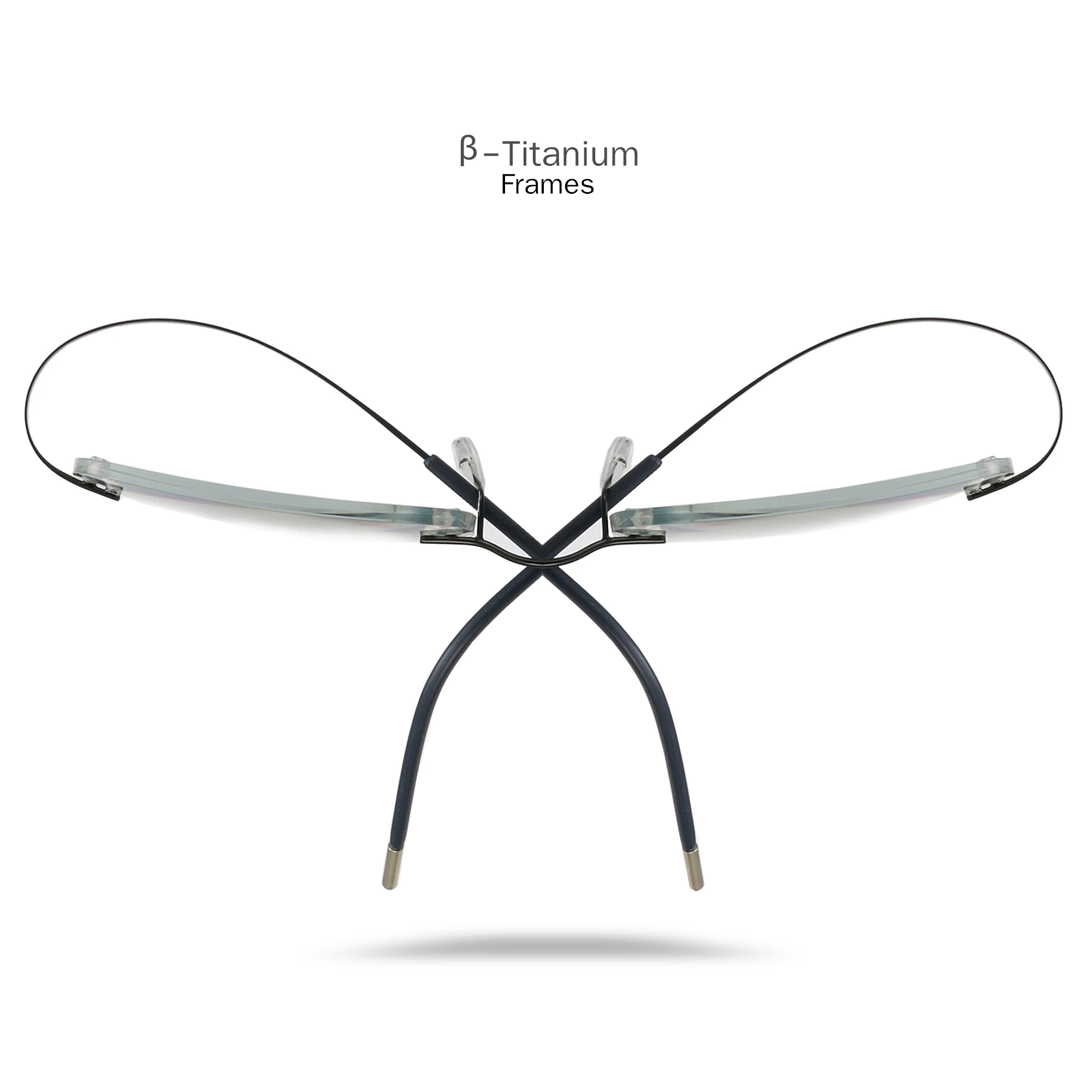 Очки солнцезащитные мужские фотохромные без оправы с диоптриями | Аксессуары для