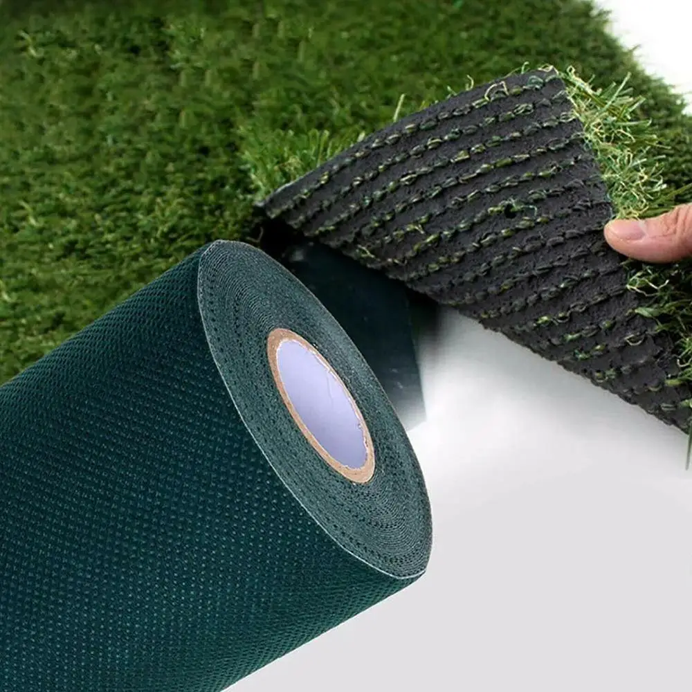 

15*1000cm Garden Self Adhesive Joining Green Tape Synthetic Lawn Grass Artificial Turf Seaming Decoration Grass Jointing