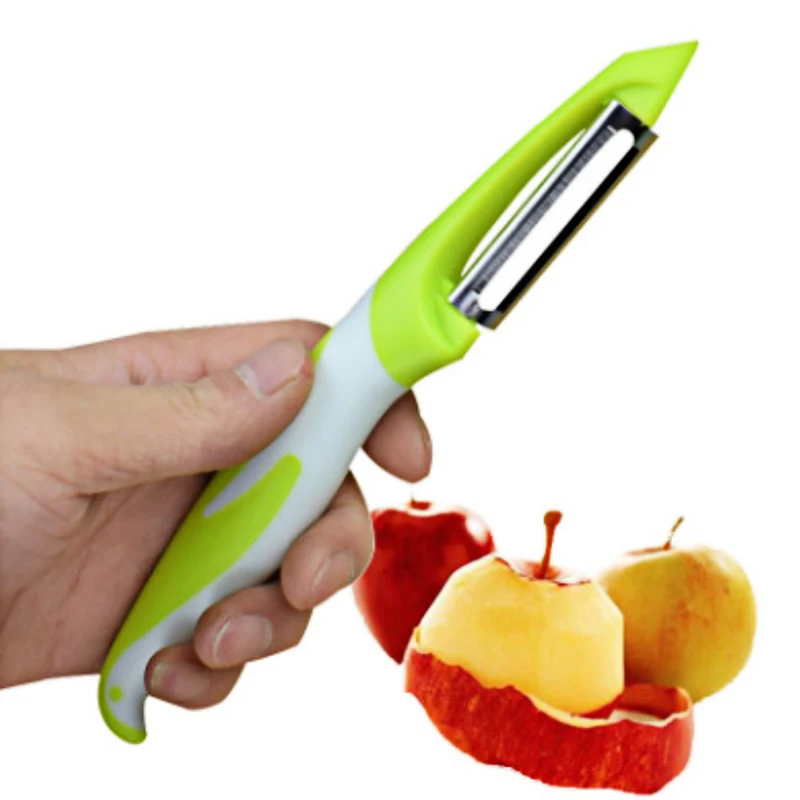 

Vegetable Peeler Fruit Slicer Stainless Steel Carrot Potato Cutter Knife Kitchen Multi-function Peeler Food Slicer Kitchen Tool
