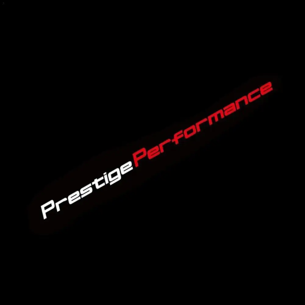 

1 Pcs Car Reflective Stickers Car Vinyl Graphic Decal letter personality cars Stickers 55cm Prestige Performance Car Styling