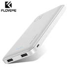 Floveme Мини Портативный 10000 мАч Зарядное устройство USB Двойной выход банк питания для iPhone 7 для Xiaomi Redmi Note 7 батарея повербанк