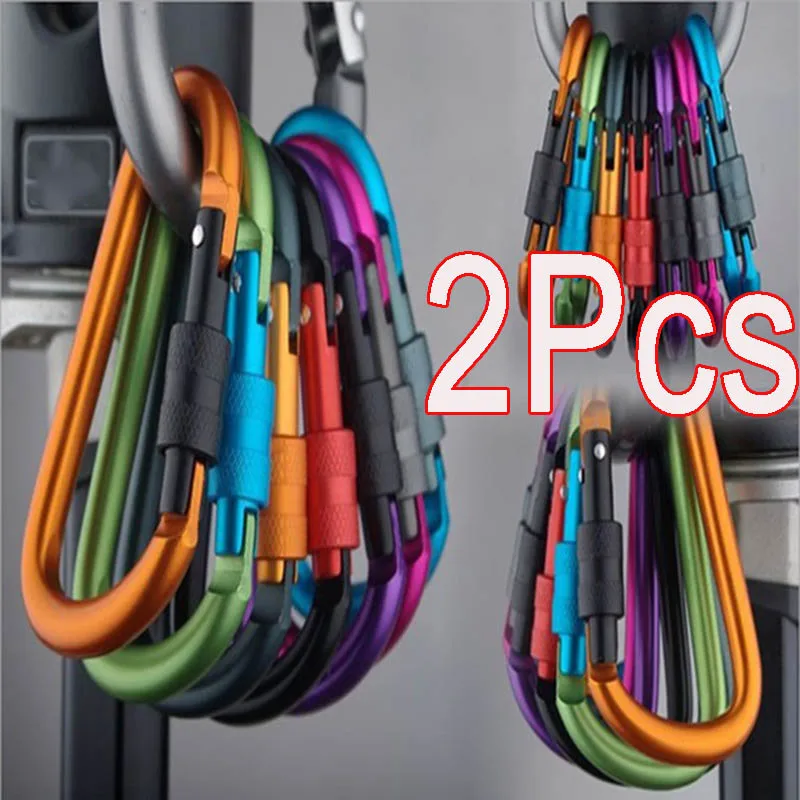 2 шт. ключ крюк d кольцо зажим винт алюминиевый фиксирующий Брелок Отвертка