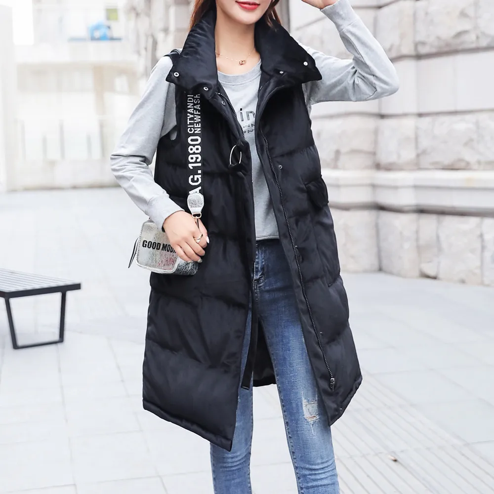 Женский однотонный пуховик из смешанной ткани облегающая куртка с карманами